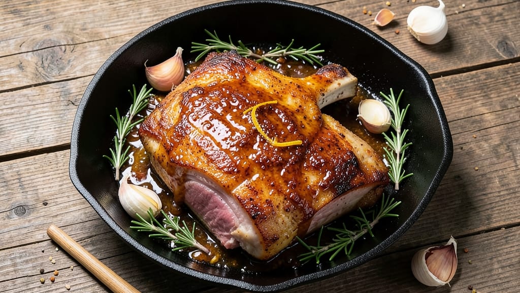 Bone-In Pork Shoulder Blade Recipe: Herb-Infused Bark Meets Juicy Core
