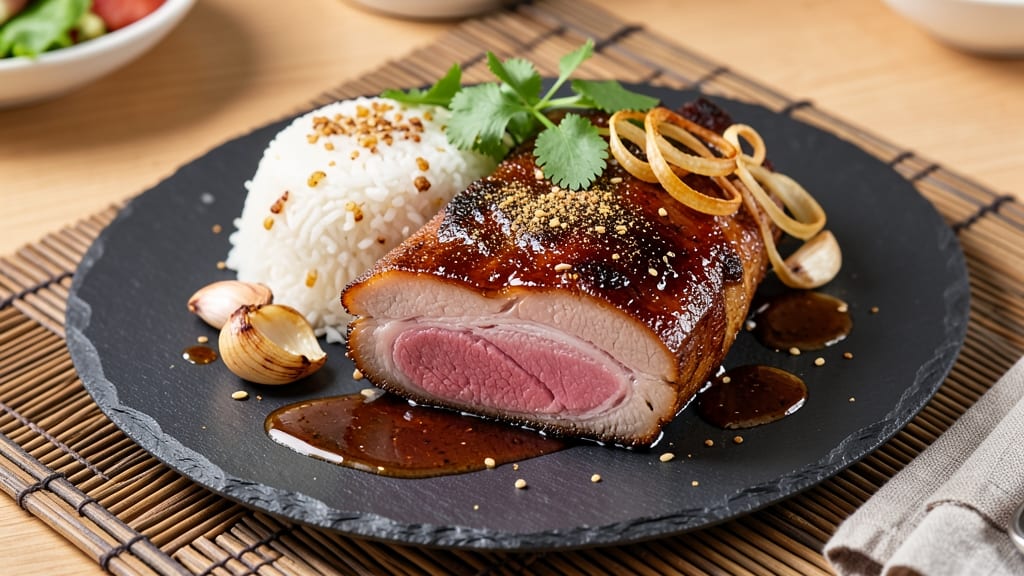 Chinese Asado Pork Recipe: Five-Spice Marinated Pork With Charred Crust