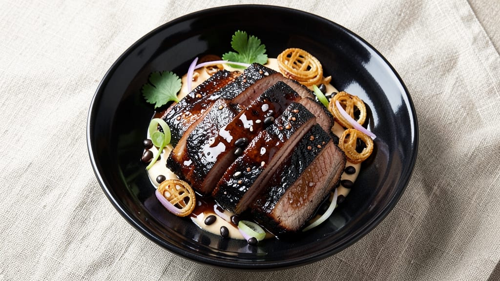 Black Pork Recipe: Five-Spice Marinated Crust With Juicy Core