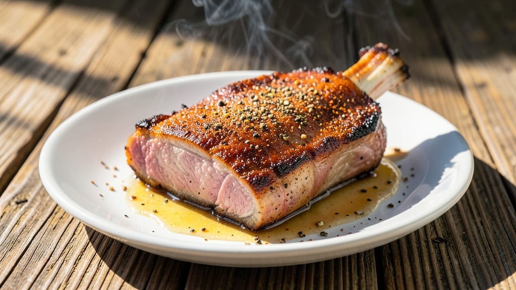 Bone-In Pork Chops Smoker Recipe: Smoky Crisp Bark With Juicy Pink Centers