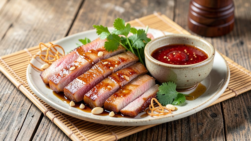 Chinese BBQ Pork Appetizer Recipe: Charred Five-Spice Bites With Sticky Glaze