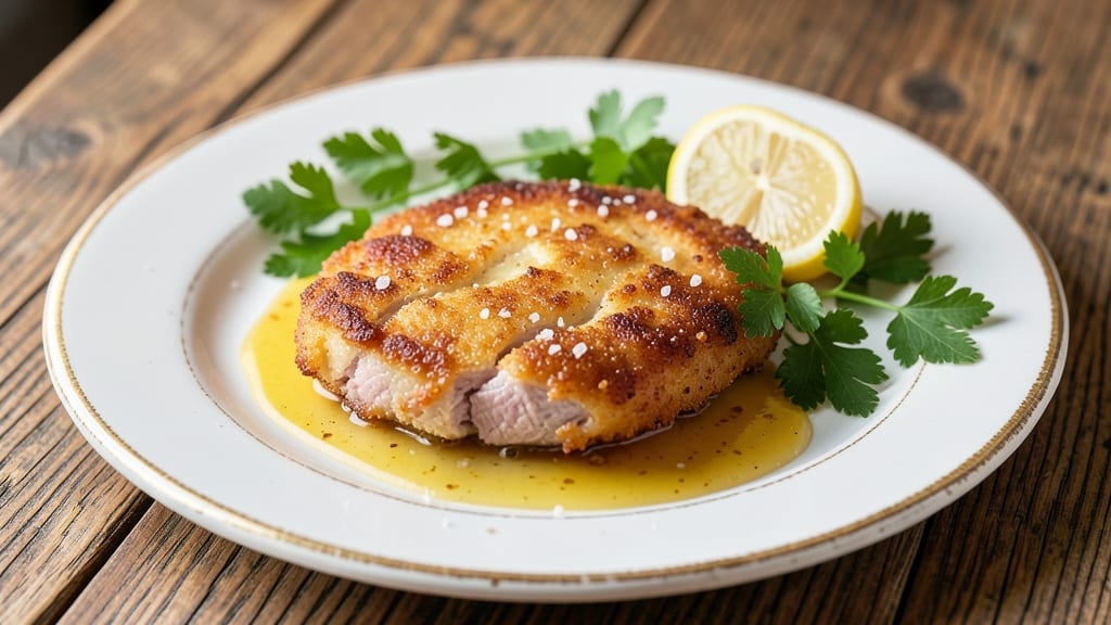 Authentic German Pork Schnitzel Recipe: Golden Crisp Panade Magic