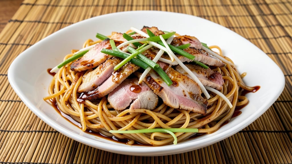 Authentic Pork Chow Mein Recipe: Wok-Fried Noodles with Crispy Pork and Five-Spice Heat