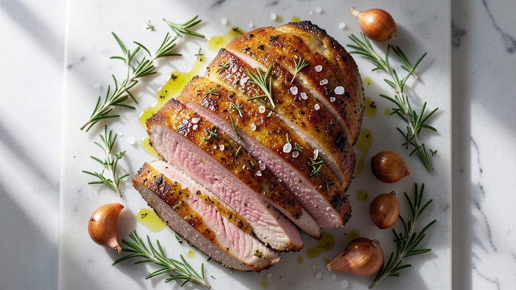 4 Lb Boneless Pork Loin Roast Recipe: Garlic-Herb Crust With Juicy Pink Centers