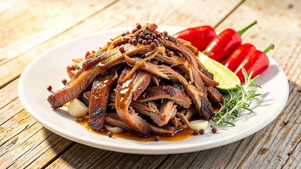 Caribbean Pulled Pork Recipe: Jerk-Spiced Smokiness with Pineapple Heat