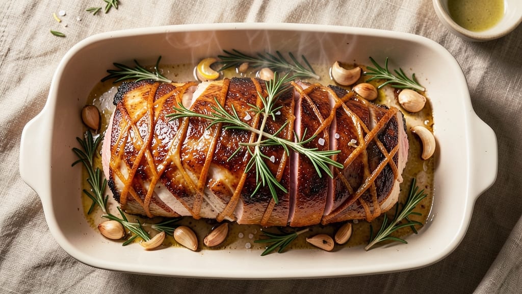 5 Lb Boneless Pork Loin Roast Recipe: Herb-Crusted Roast With Juicy Pink Hearts