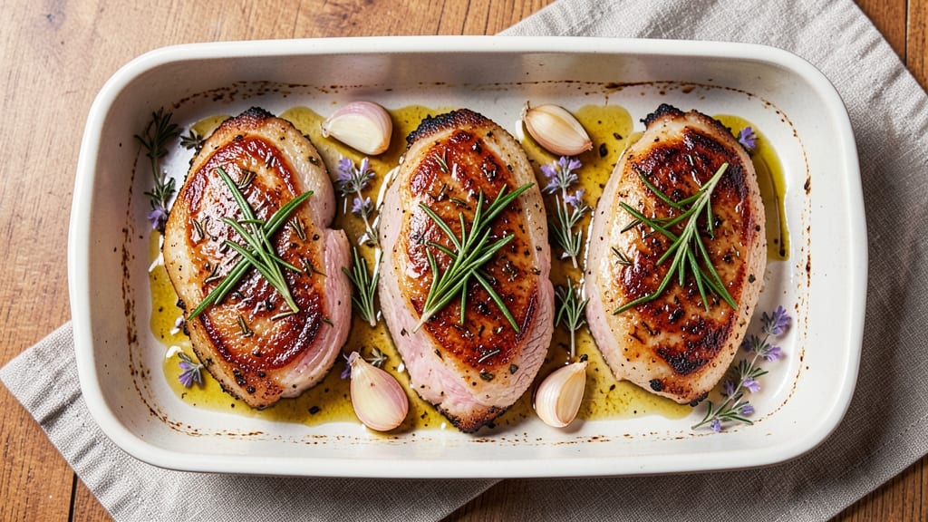 Baked Frozen Pork Chops Recipe: Juicy Cores With Crispy Herb Crust
