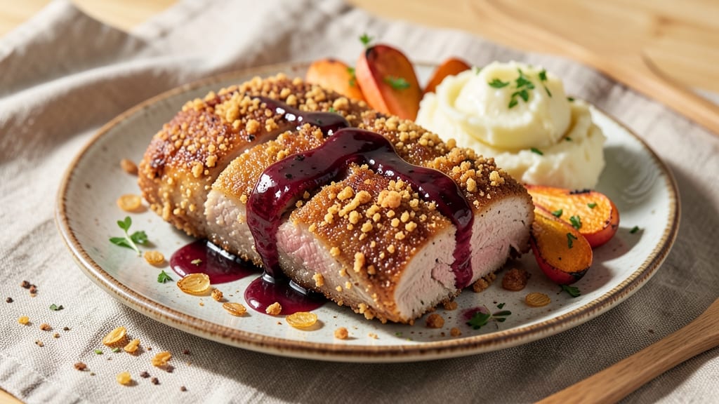 Baked Breaded Pork Tenderloin Recipe: Crunchy Crust and Juicy Core in One Pan