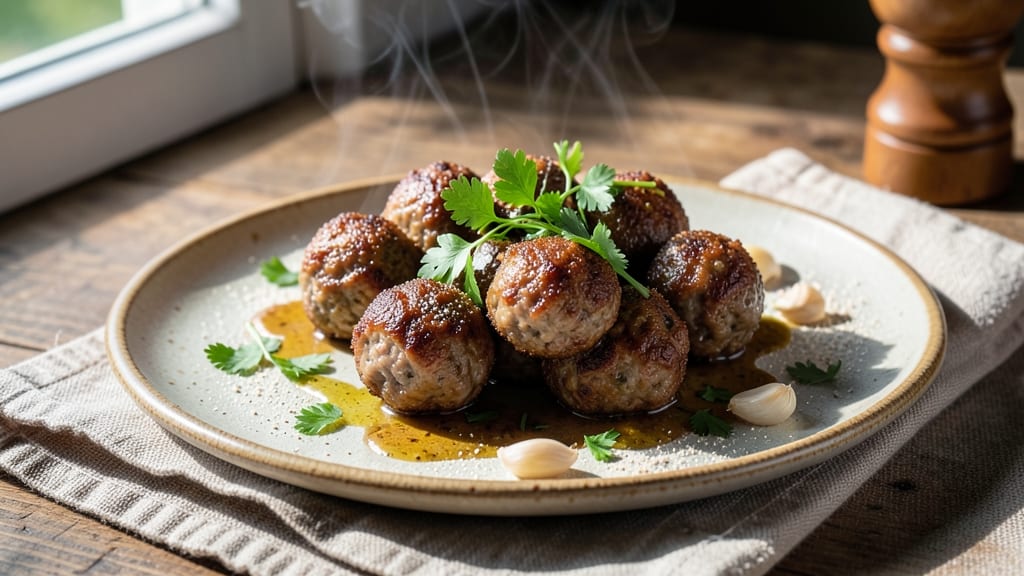 Mini Pork Meatballs Recipe: Bite-Sized Comfort With Crispy Edges