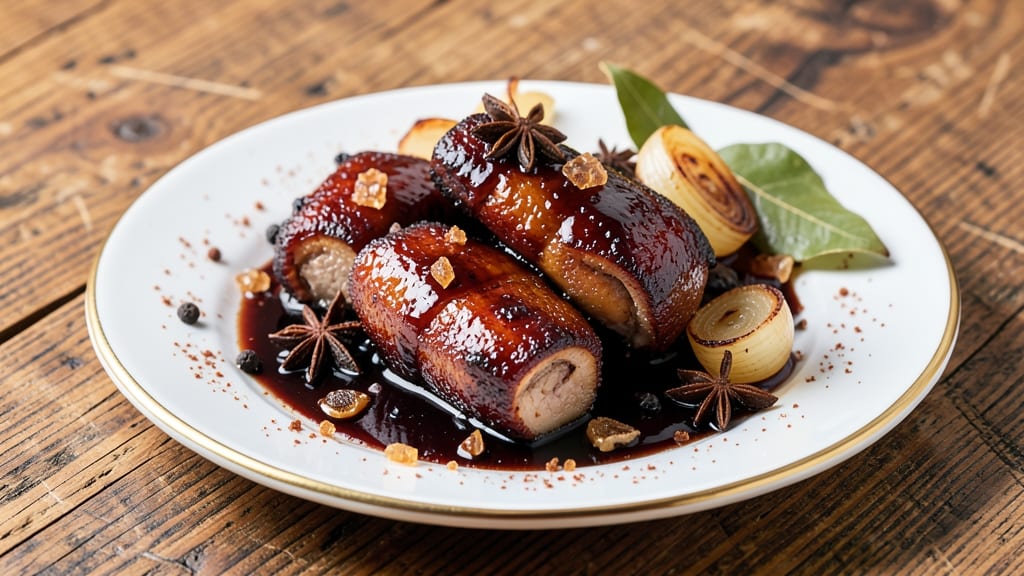 Black Sweet Vinegar Pork Trotters Recipe: Crispy Bark Over Silky, Spiced Meat