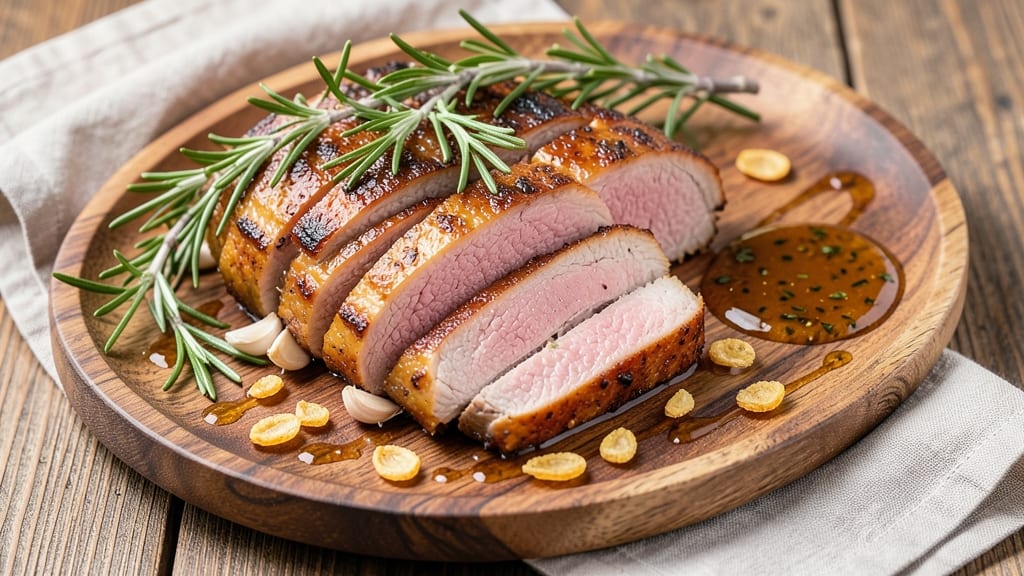 2-Pound Pork Loin Roast Recipe: Juicy Pink Centers With Herb-Crusted Crisp