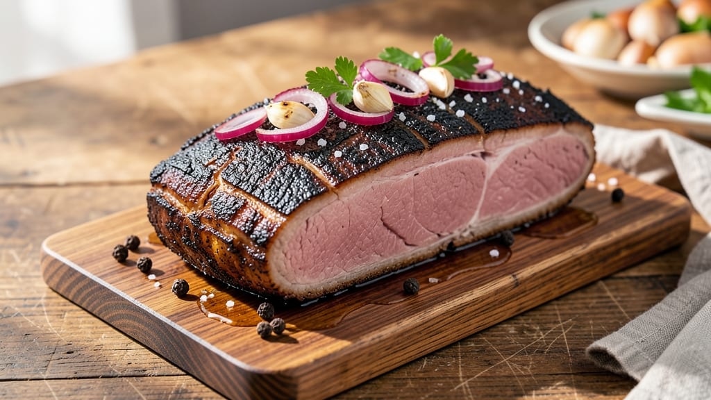 Best Smoked Whole Pork Loin Recipe: Crispy Bark Meets Smoky Sweet Glaze Magic
