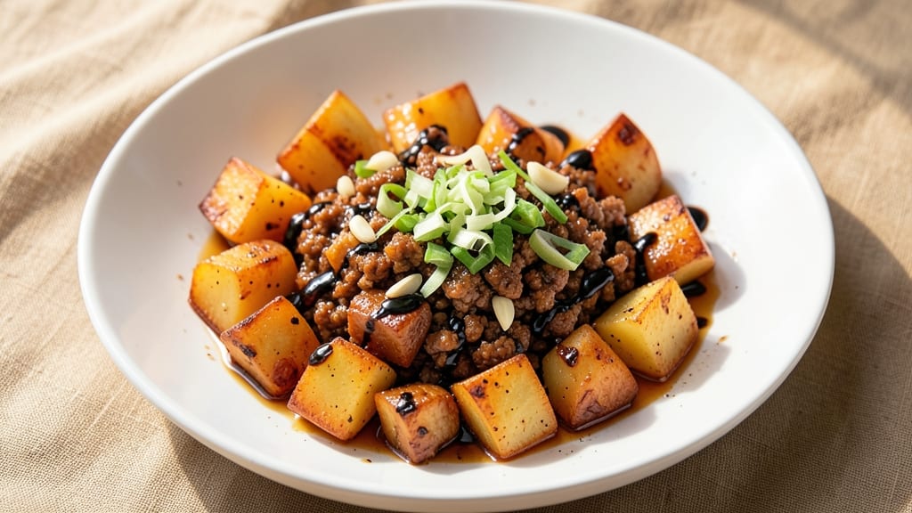 Minced Pork Potato Chinese Recipe: Wok-Fried Umami Bombs With Crispy Edges
