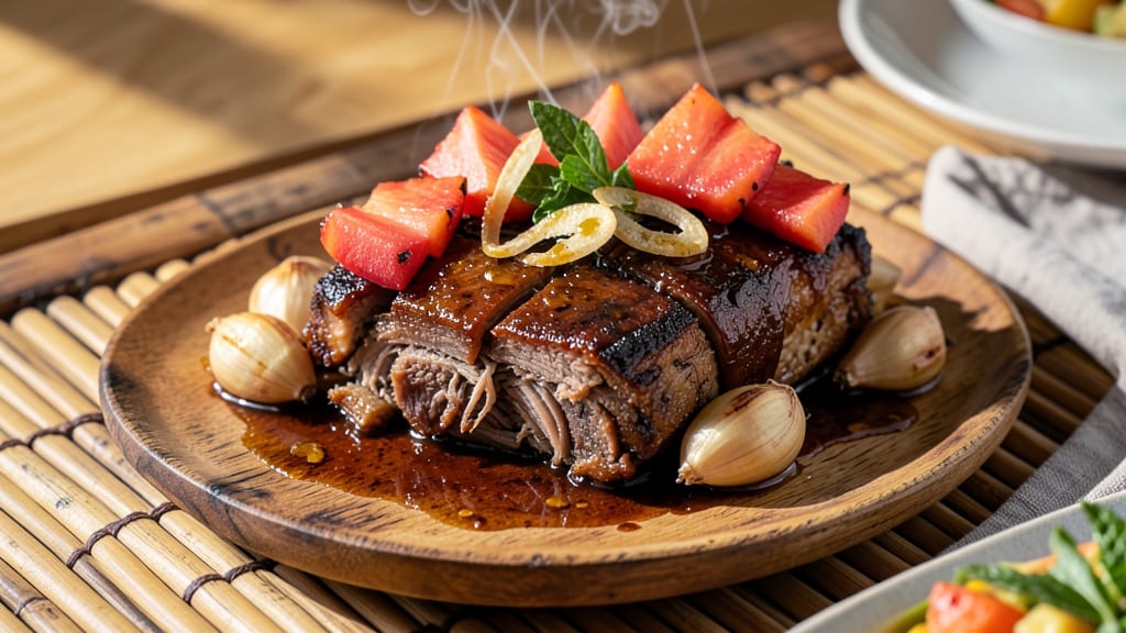 Authentic Hawaiian Pulled Pork Recipe: Pineapple-Braised Tenderness With Five-Spice Crust