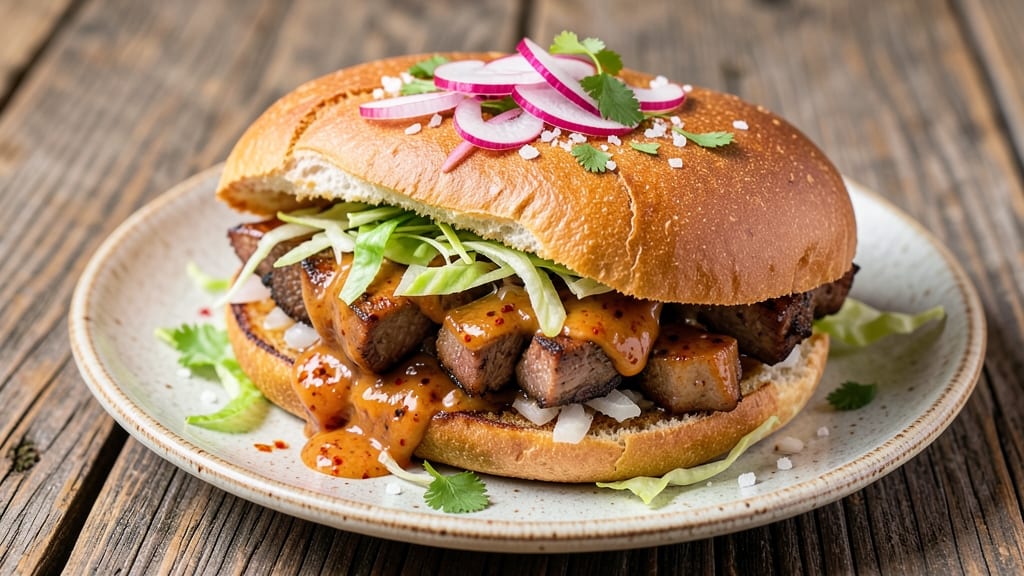 Mexican Pork Torta Recipe: Crispy Crust, Smoky Chipotle Stuffed Inside