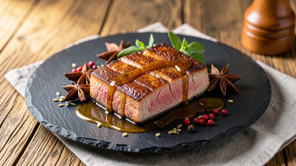 Bosom Pork Recipe: Five-Spice Marinated Tenderness with Caramelized Glaze