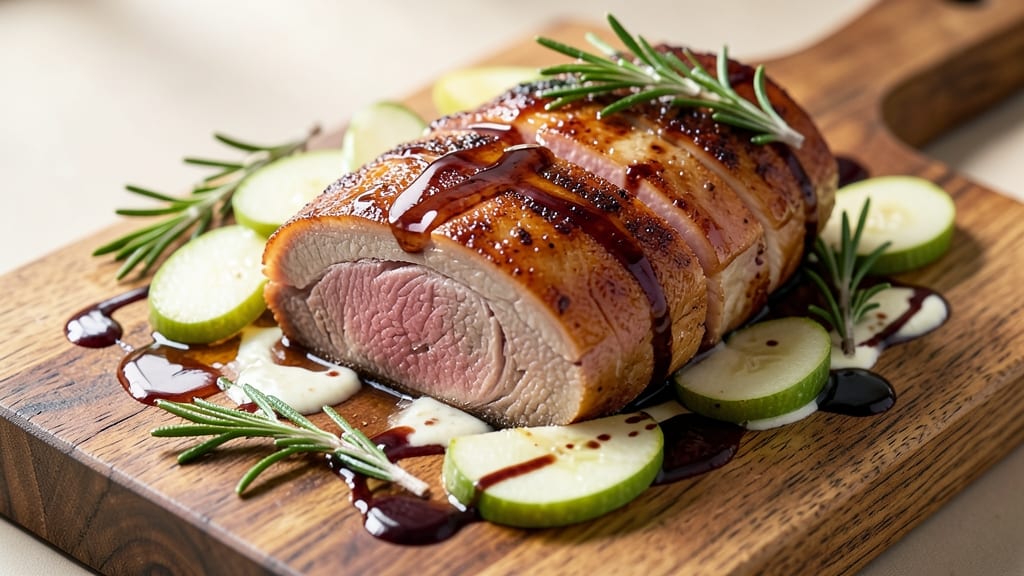 Apple Glazed Pork Loin Recipe: Caramelized Sweetness With Crispy Edges