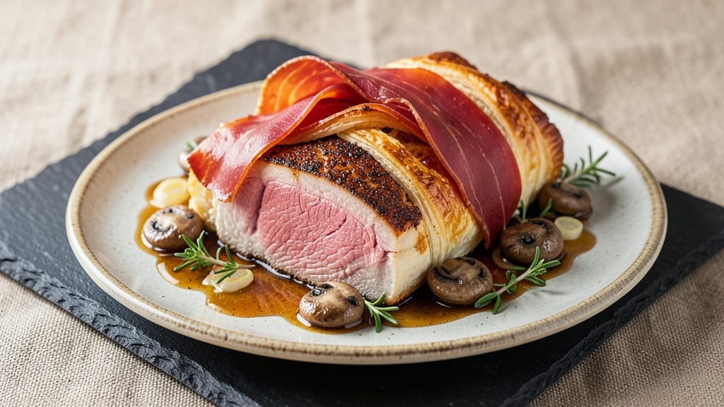 Alton Brown's Pork Wellington Recipe: Puff Pastry Perfection With Herbed Centerpiece