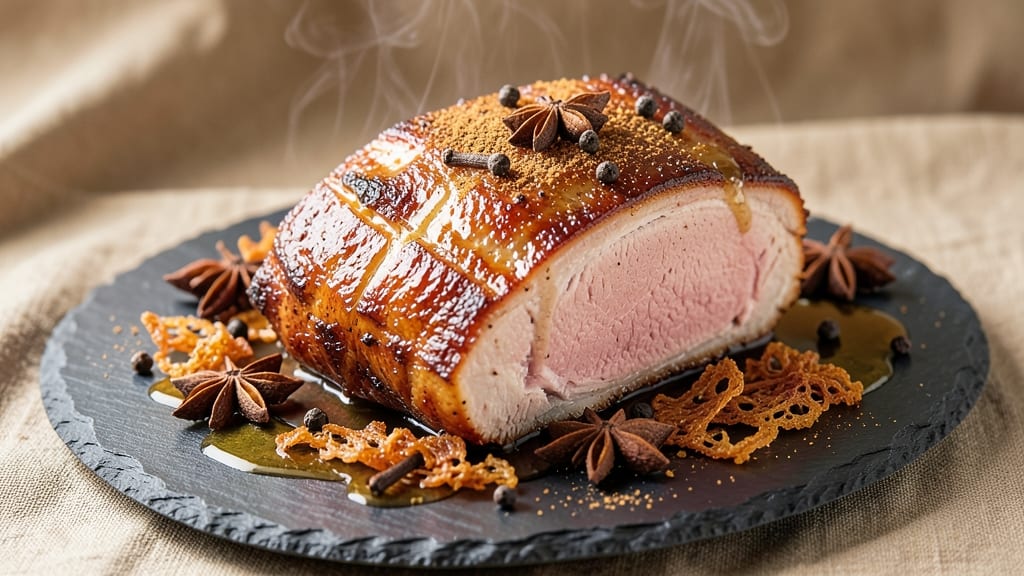 Berkshire Pork Roast Recipe: Five-Spice Crust Meets Juicy Pink Magic