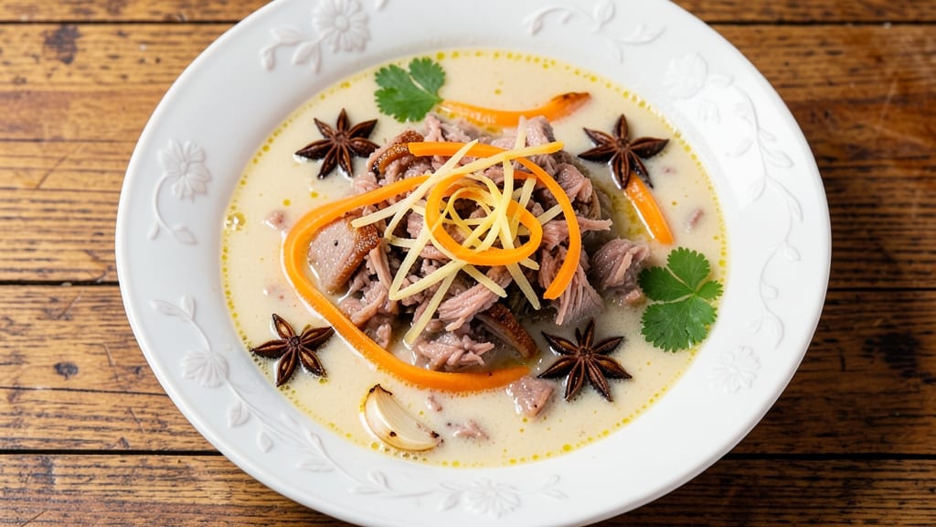 Minced Pork Soup Recipe: Fragrant Ginger and Star Anise Simmered to Richness