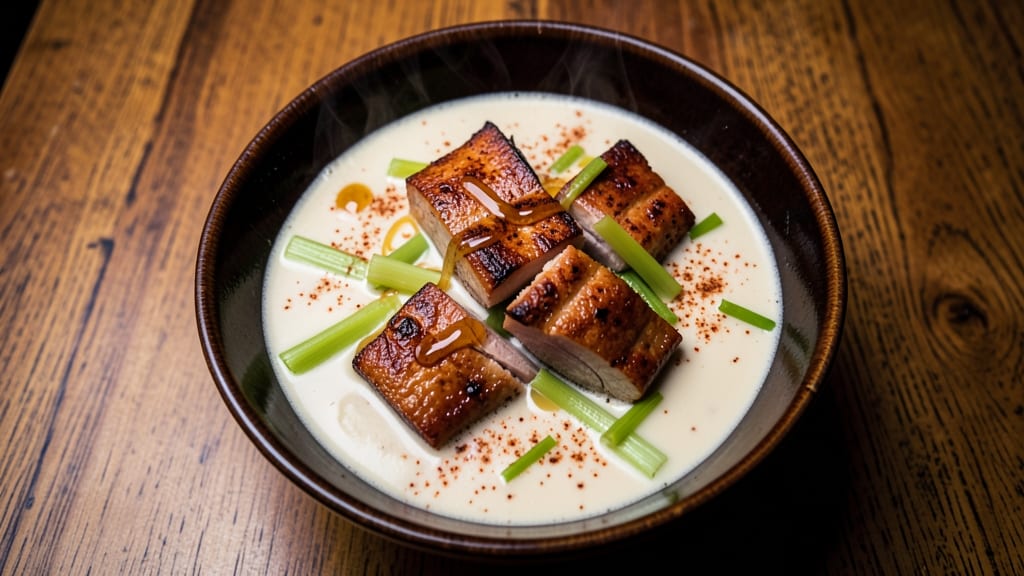 Midnight Diner Pork Miso Soup Recipe: Smoky Umami Depth With Crispy Celery Crowns