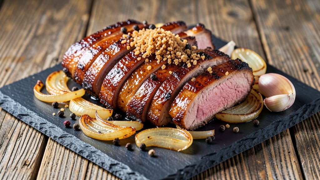Barbecue Pork Rib Roast Recipe: Smoky Crust and Fall-Off-Bone Tenderness